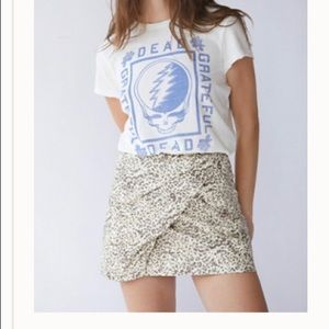 Free People Faux Wrap Skirt size 12 NWT